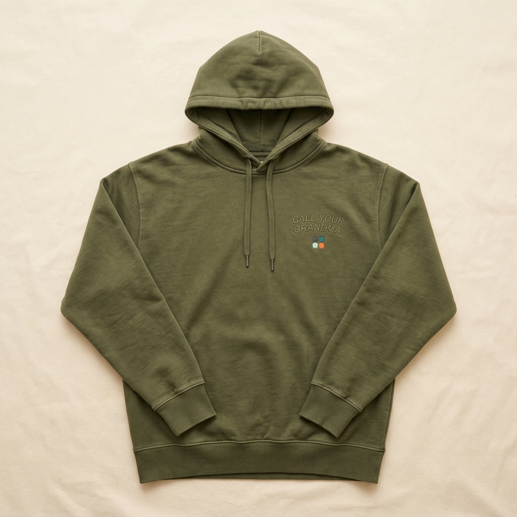 HOODIE OLIVE